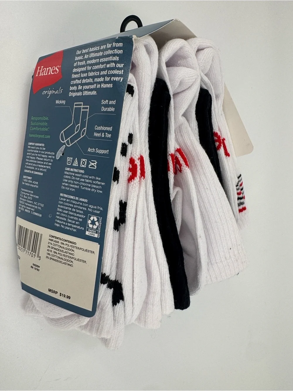 Hanes pack crew